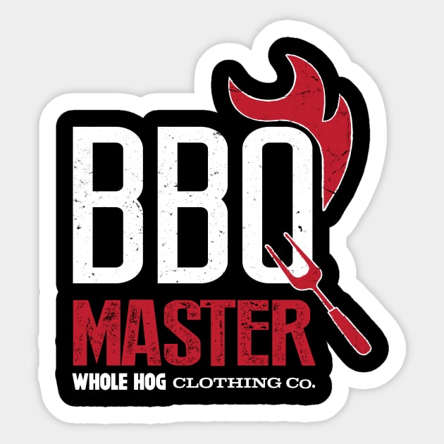 BBQ Master Sticker by Whole Hog Clothing Co.